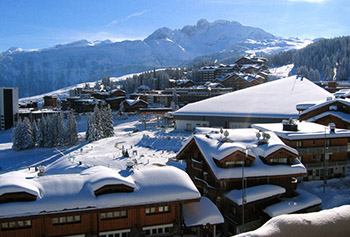 weather in Courchevel in winter